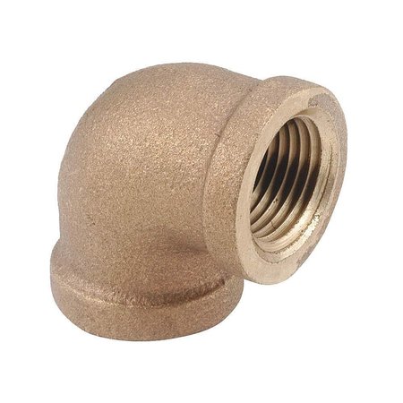 IRONWERKS DESIGNS 1-1/2" Bronze 90-Degree Elbow Fitting BRNZELBOW-1-1/2